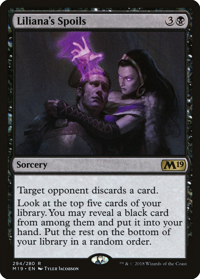 Liliana's Spoils [Core Set 2019] | North Valley Games