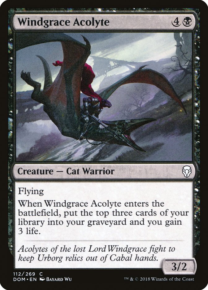 Windgrace Acolyte [Dominaria] | North Valley Games