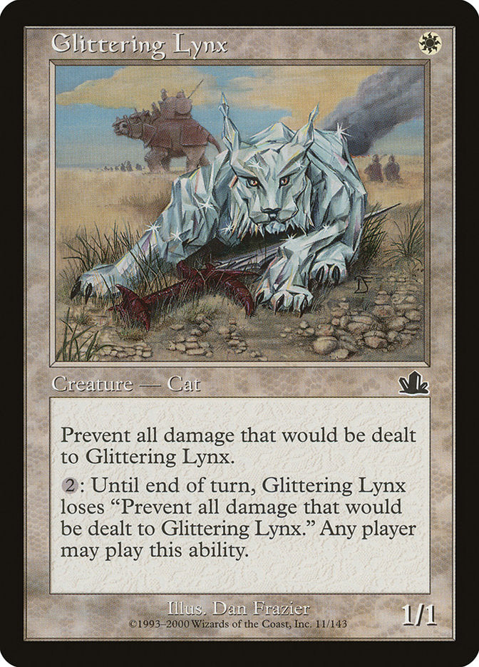 Glittering Lynx [Prophecy] | North Valley Games
