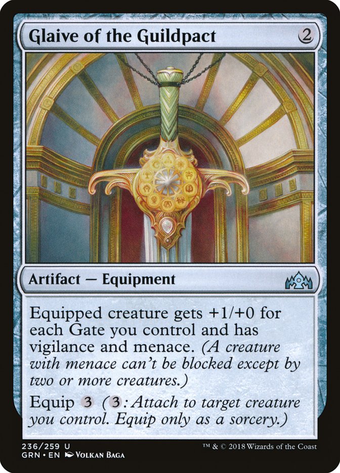 Glaive of the Guildpact [Guilds of Ravnica] | North Valley Games