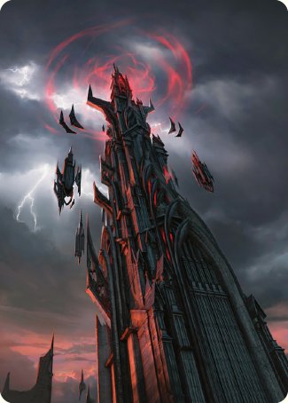 Barad-dur Art Card [The Lord of the Rings: Tales of Middle-earth Art Series] | North Valley Games