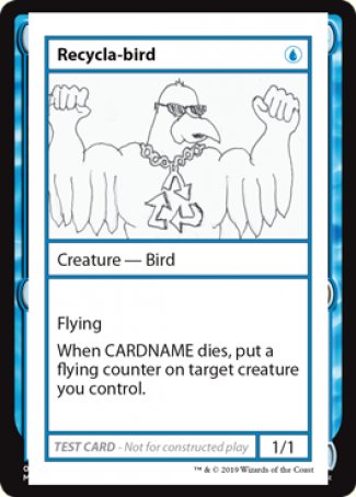 Recycla-bird (2021 Edition) [Mystery Booster Playtest Cards] | North Valley Games
