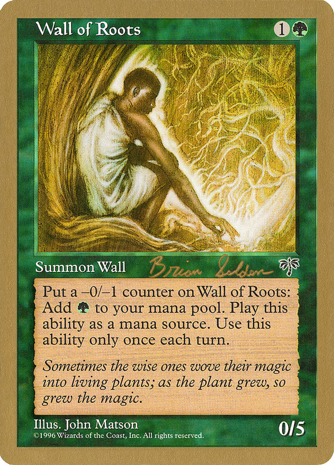 Wall of Roots (Brian Selden) [World Championship Decks 1998] | North Valley Games