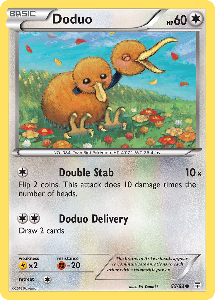 Doduo (55/83) [XY: Generations] | North Valley Games