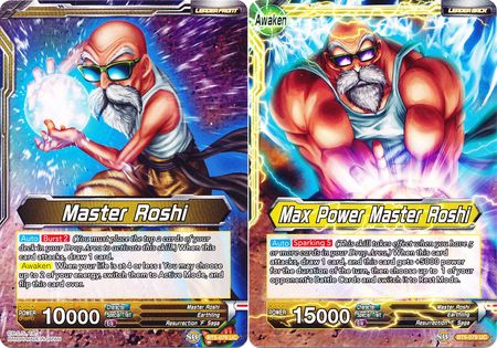 Master Roshi // Max Power Master Roshi (Giant Card) (BT5-079) [Oversized Cards] | North Valley Games