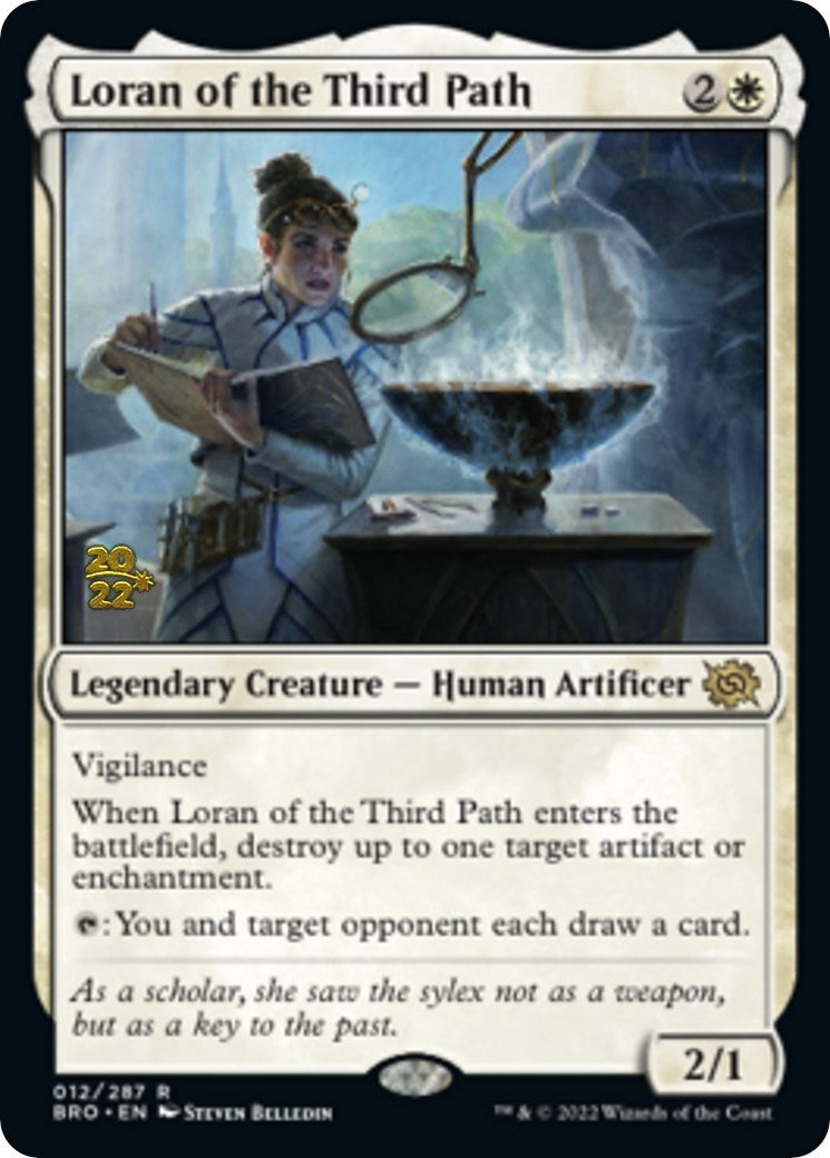 Loran of the Third Path [The Brothers' War Prerelease Promos] | North Valley Games