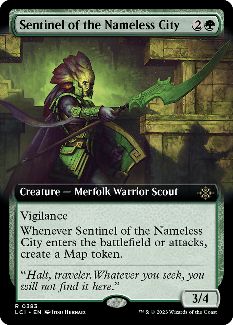 Sentinel of the Nameless City (Extended Art) [The Lost Caverns of Ixalan] | North Valley Games
