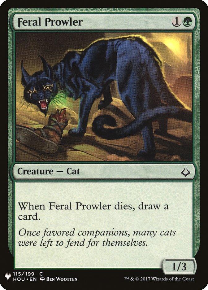 Feral Prowler [Mystery Booster] | North Valley Games