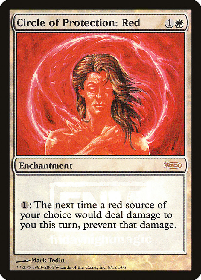 Circle of Protection: Red [Friday Night Magic 2005] | North Valley Games