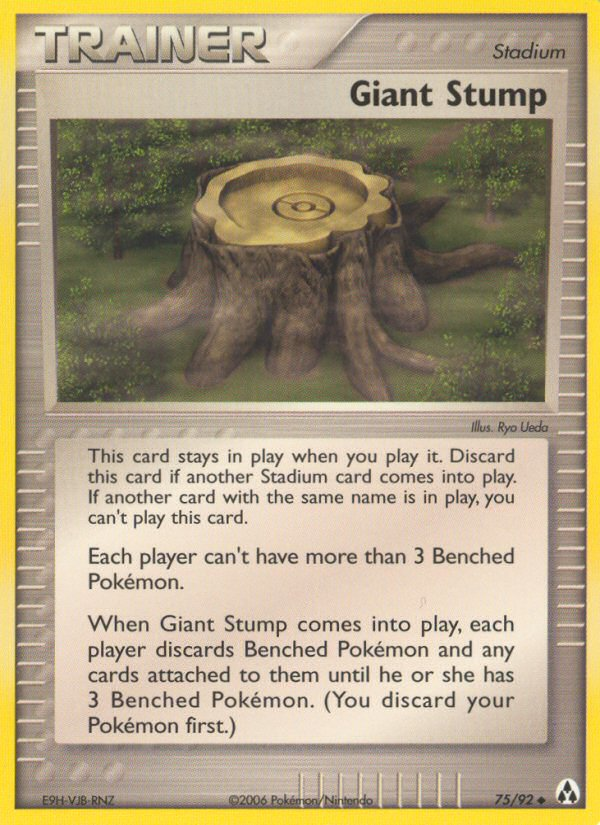 Giant Stump (75/92) [EX: Legend Maker] | North Valley Games