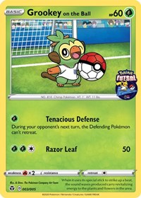 Grookey on the Ball (003/005) [Miscellaneous Cards] | North Valley Games
