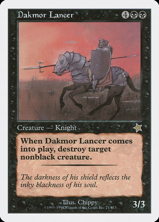 Dakmor Lancer [Starter 1999] | North Valley Games