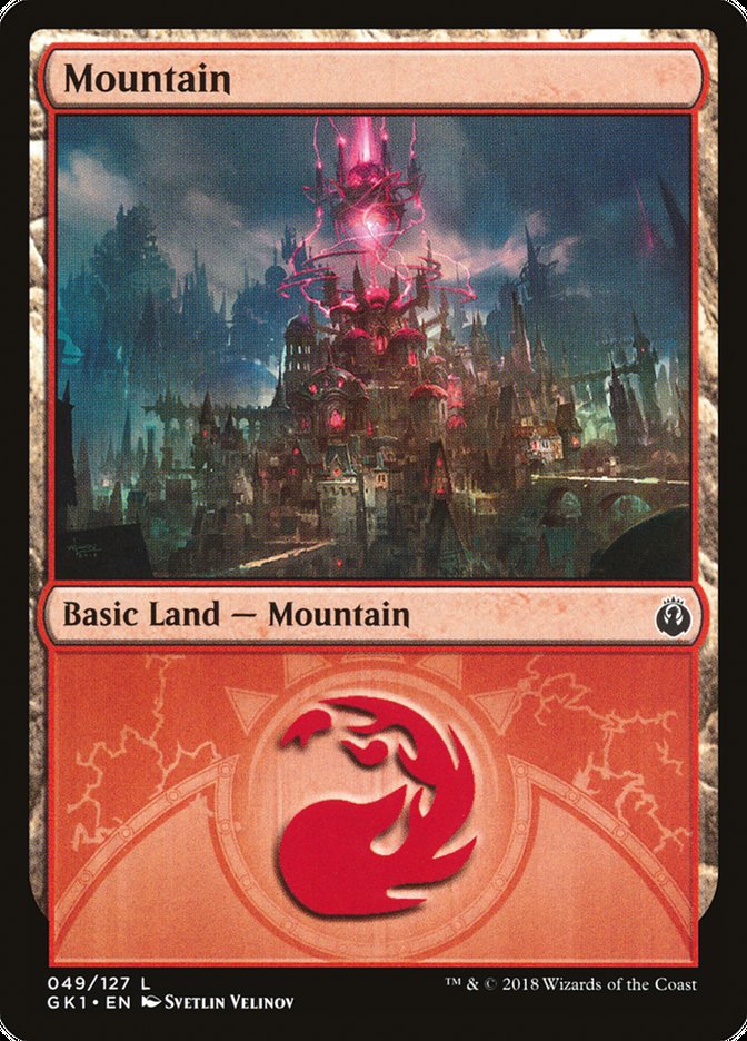 Mountain (49) [Guilds of Ravnica Guild Kit] | North Valley Games