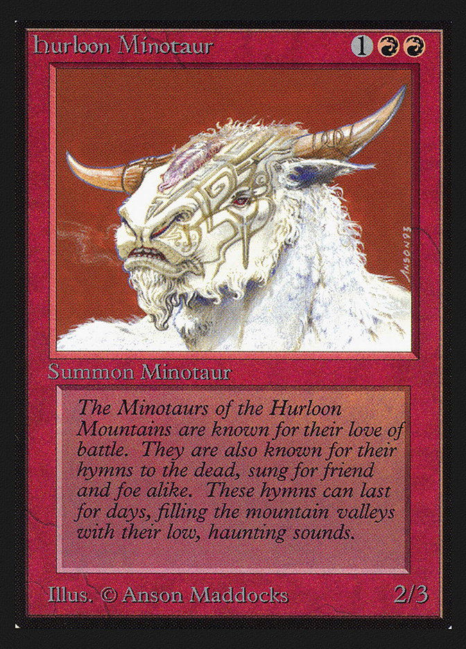 Hurloon Minotaur [Collectors' Edition] | North Valley Games