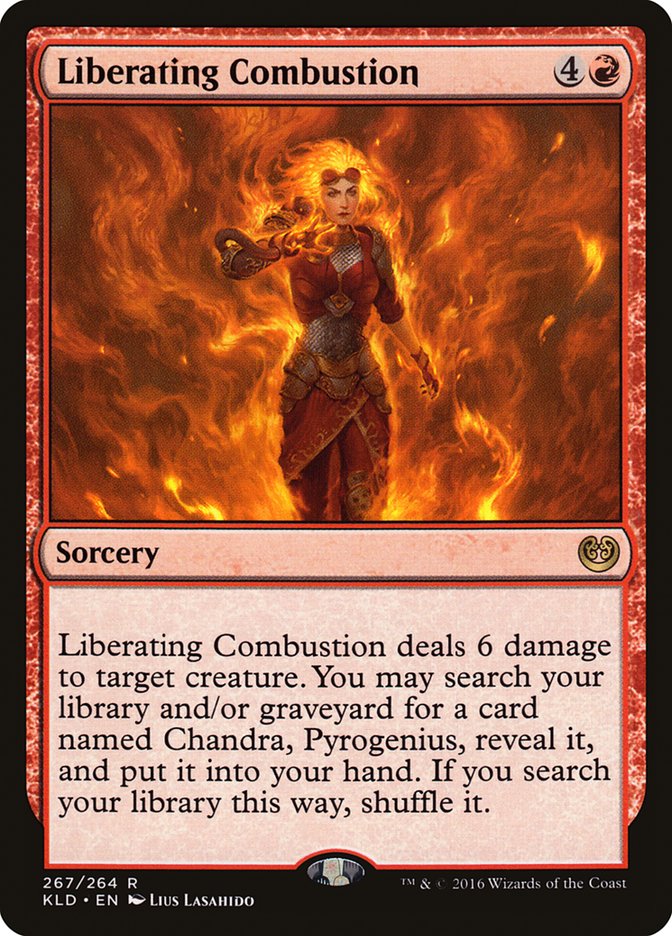 Liberating Combustion [Kaladesh] | North Valley Games