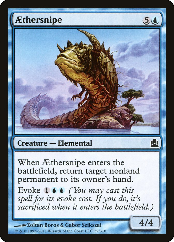 Aethersnipe [Commander 2011] | North Valley Games