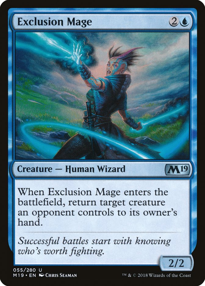 Exclusion Mage [Core Set 2019] | North Valley Games