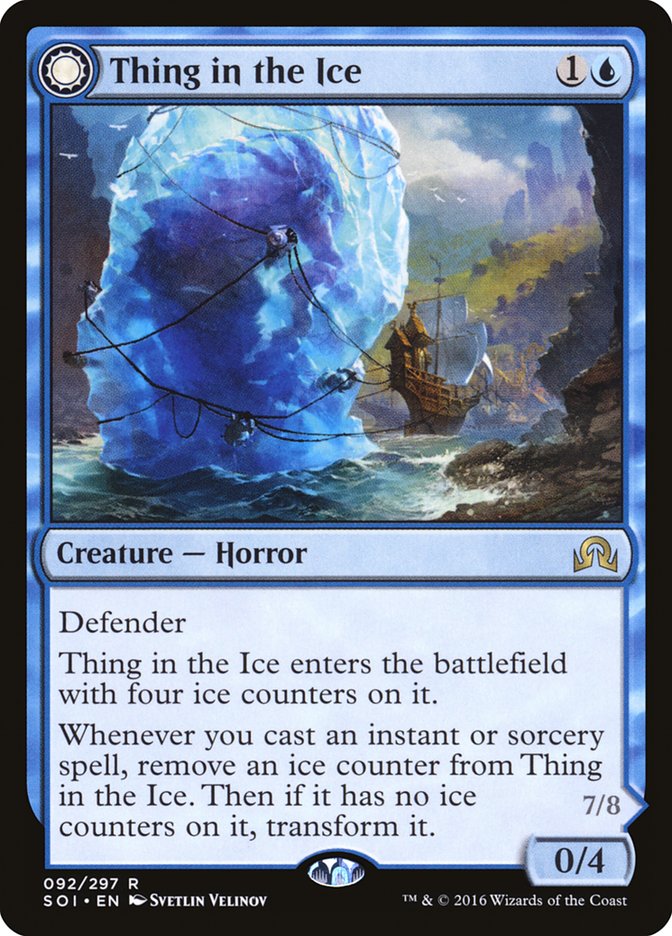 Thing in the Ice // Awoken Horror [Shadows over Innistrad] | North Valley Games