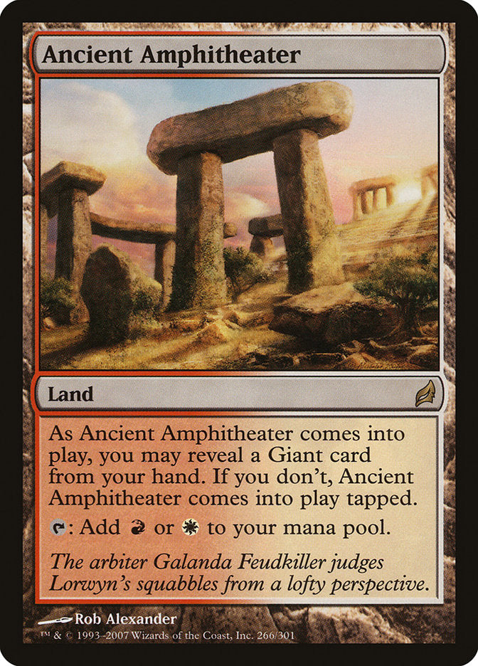 Ancient Amphitheater [Lorwyn] | North Valley Games