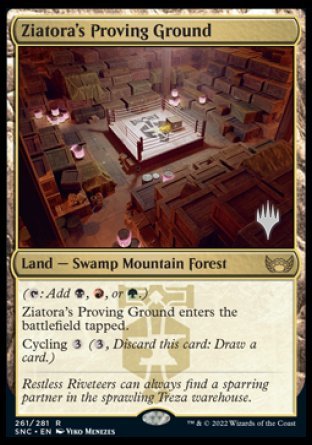 Ziatora's Proving Ground (Promo Pack) [Streets of New Capenna Promos] | North Valley Games