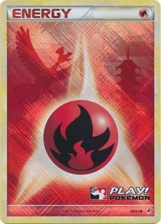 Fire Energy (89/95) (Play Pokemon Promo) [HeartGold & SoulSilver: Call of Legends] | North Valley Games