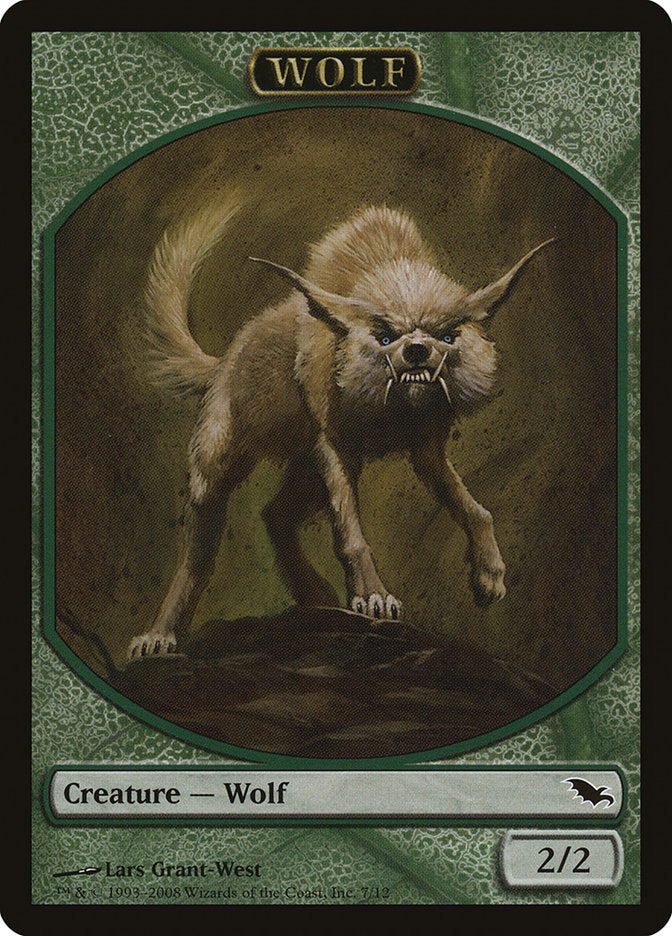 Wolf Token [Shadowmoor Tokens] | North Valley Games