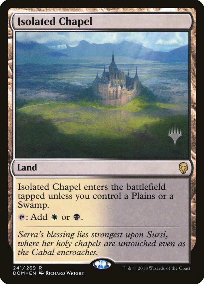 Isolated Chapel (Promo Pack) [Dominaria Promos] | North Valley Games