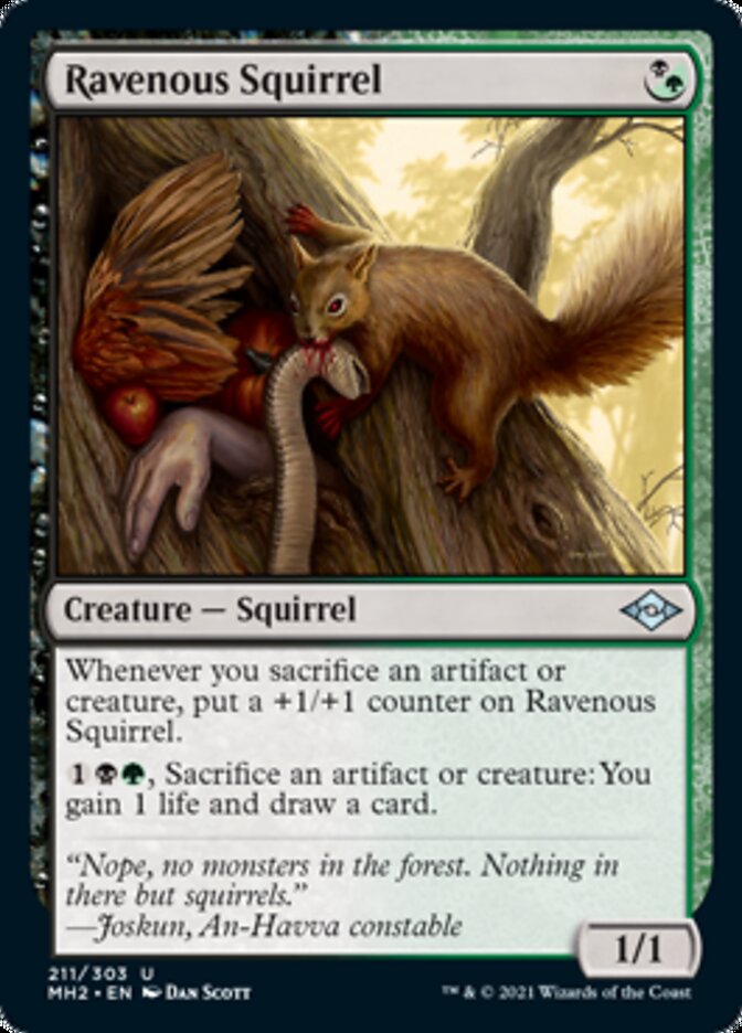 Ravenous Squirrel [Modern Horizons 2] | North Valley Games