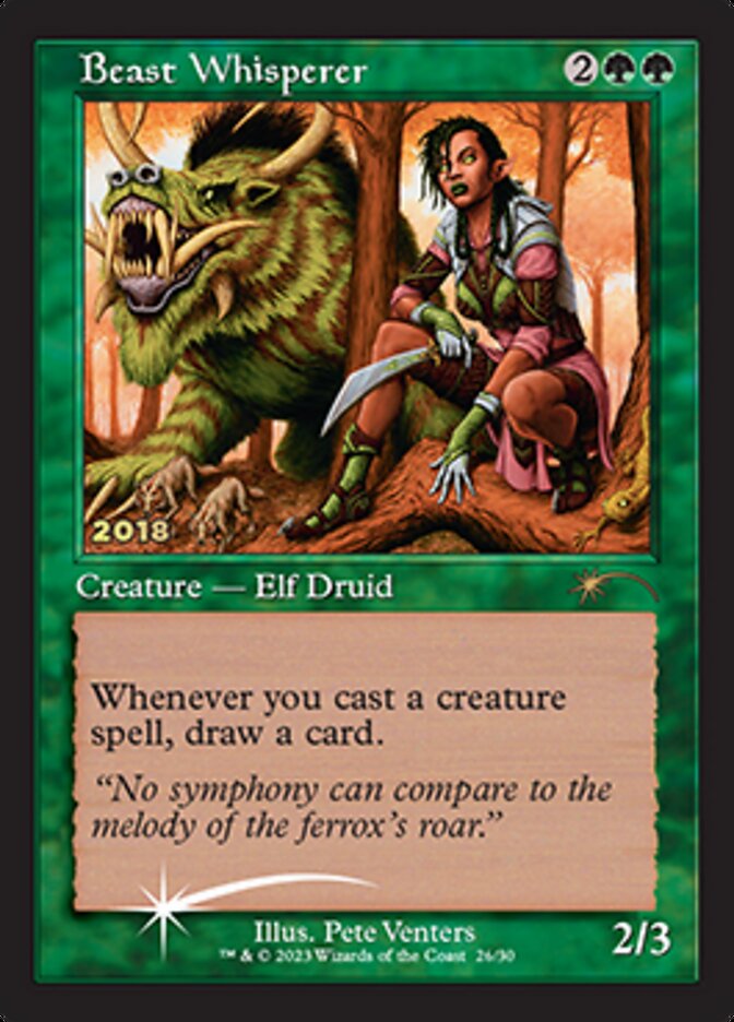 Beast Whisperer [30th Anniversary Promos] | North Valley Games