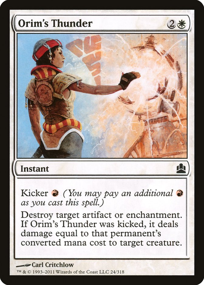 Orim's Thunder [Commander 2011] | North Valley Games