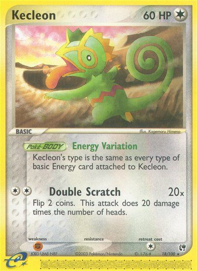 Kecleon (18/100) [EX: Sandstorm] | North Valley Games