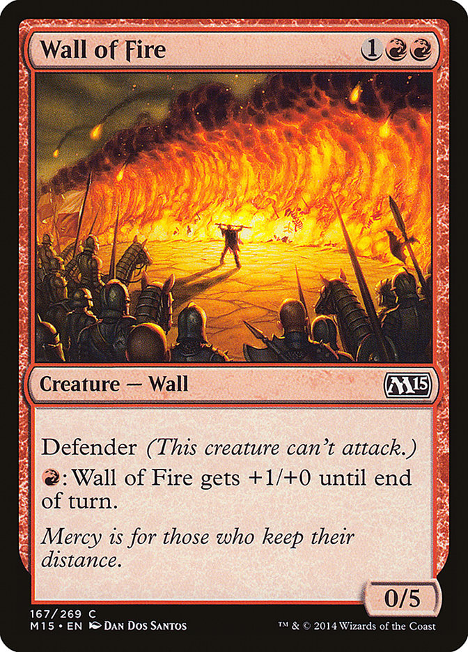 Wall of Fire [Magic 2015] | North Valley Games