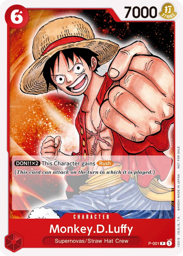 Monkey.D.Luffy (Promotion Pack 2022) [One Piece Promotion Cards] | North Valley Games