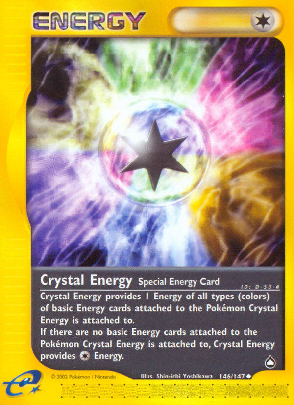 Crystal Energy (146/147) [Aquapolis] | North Valley Games