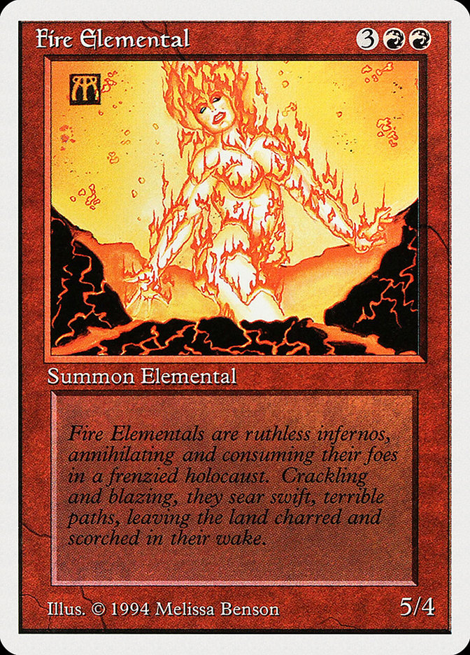 Fire Elemental [Summer Magic / Edgar] | North Valley Games