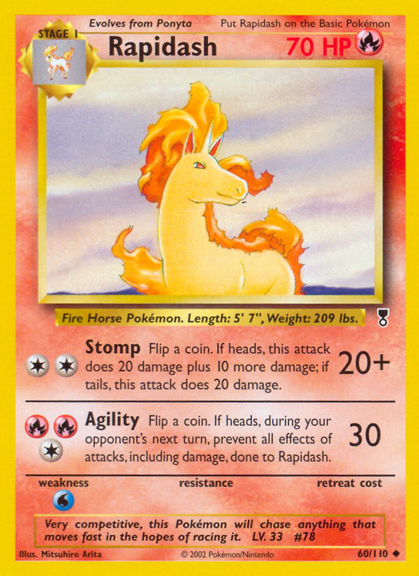 Rapidash (60/110) [Legendary Collection] | North Valley Games