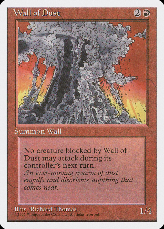Wall of Dust [Fourth Edition] | North Valley Games