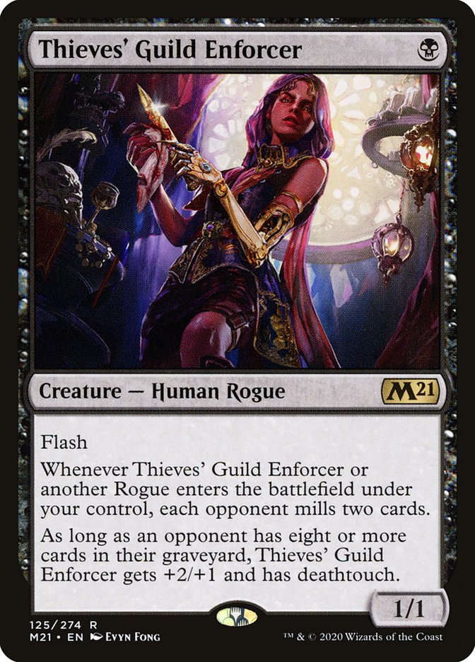 Thieves' Guild Enforcer [Core Set 2021] | North Valley Games