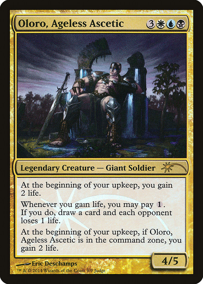 Oloro, Ageless Ascetic [Judge Gift Cards 2014] | North Valley Games