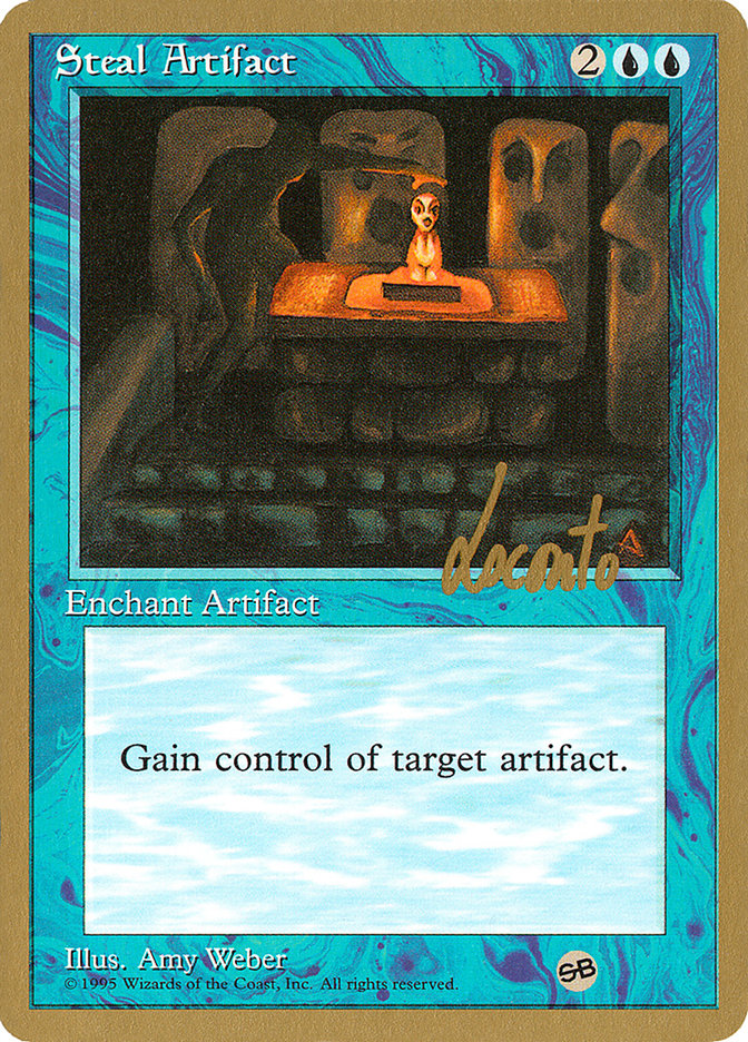 Steal Artifact (Michael Loconto) (SB) [Pro Tour Collector Set] | North Valley Games