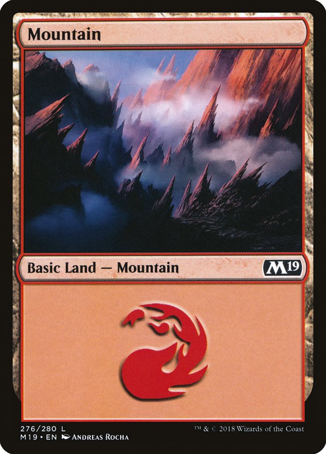 Mountain (276) [Core Set 2019] | North Valley Games