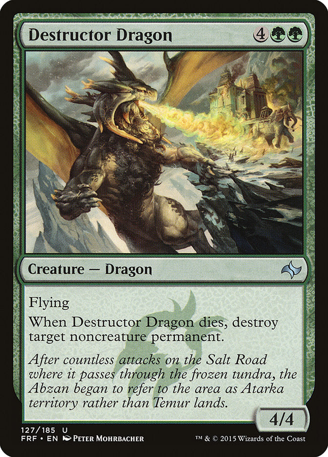 Destructor Dragon [Fate Reforged] | North Valley Games