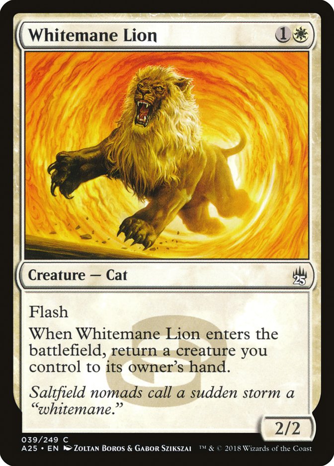Whitemane Lion [Masters 25] | North Valley Games