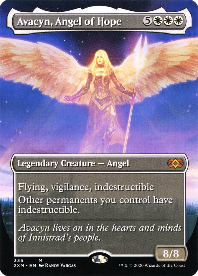 Avacyn, Angel of Hope (Toppers) [Double Masters] | North Valley Games