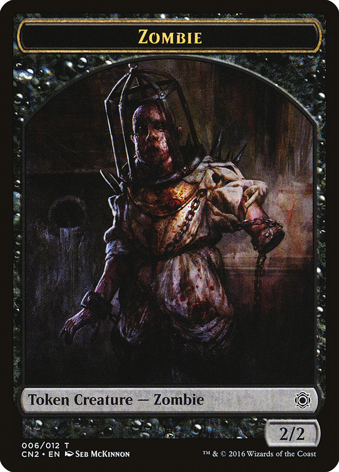 Zombie Token [Conspiracy: Take the Crown Tokens] | North Valley Games