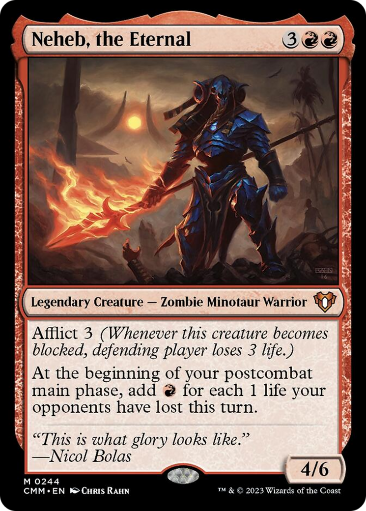 Neheb, the Eternal [Commander Masters] | North Valley Games