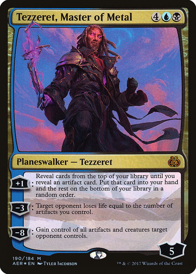 Tezzeret, Master of Metal [Aether Revolt] | North Valley Games