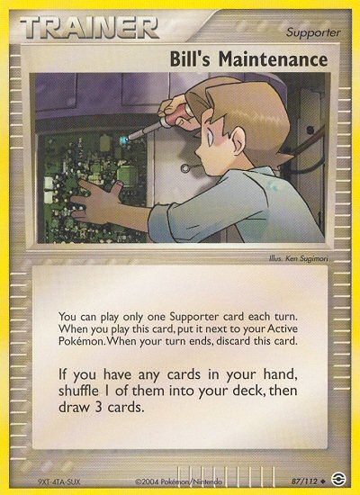 Bill's Maintenance (87/112) [EX: FireRed & LeafGreen] | North Valley Games