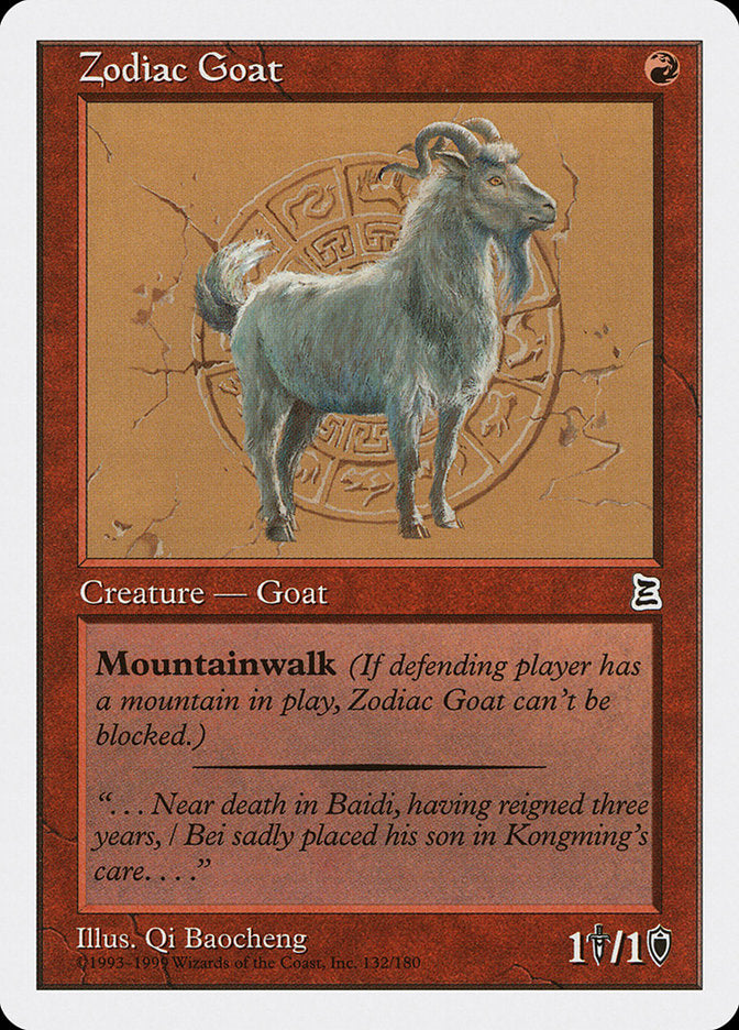 Zodiac Goat [Portal Three Kingdoms] | North Valley Games