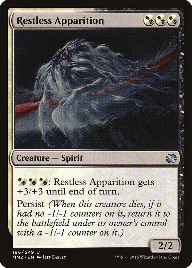 Restless Apparition [Modern Masters 2015] | North Valley Games